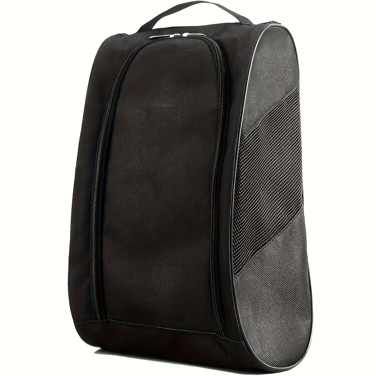 Large Capacity Sports Shoe Storage Bag, Breathable Mesh Athletic Sneaker Organizer, Portable Shoe Carrier With Convenient Handle, For Men And Women